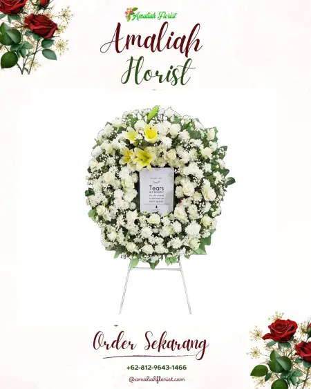 Krans Bunga Duka Sugeng