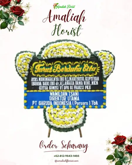 Papan Bunga Duka Sugeng